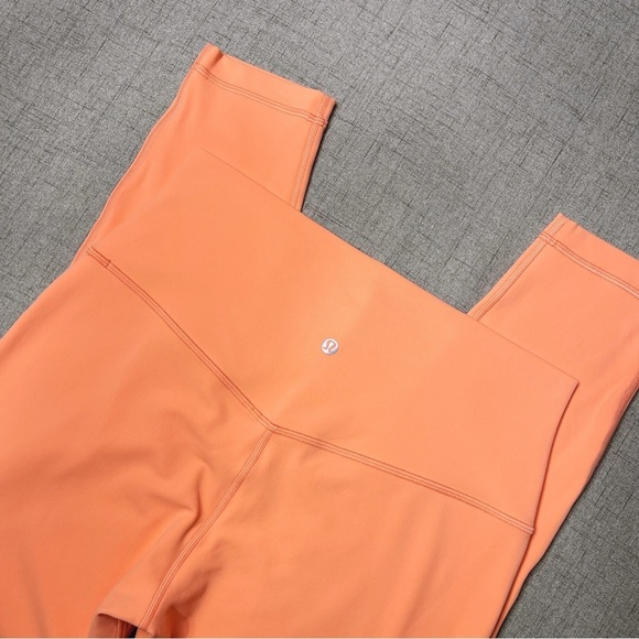 Lululemon Align High Rise Pants Leggings Sunny Coral 10 NWT - Picture 9 of 12